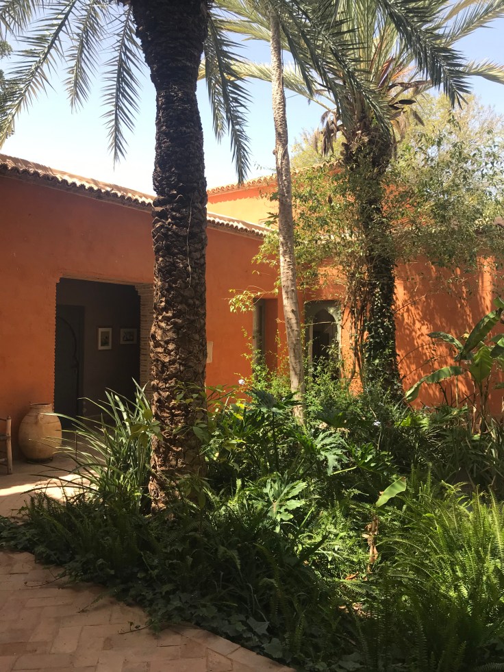 A private courtyard garden designed by Eric Ossart and Arnaud Maurieres
